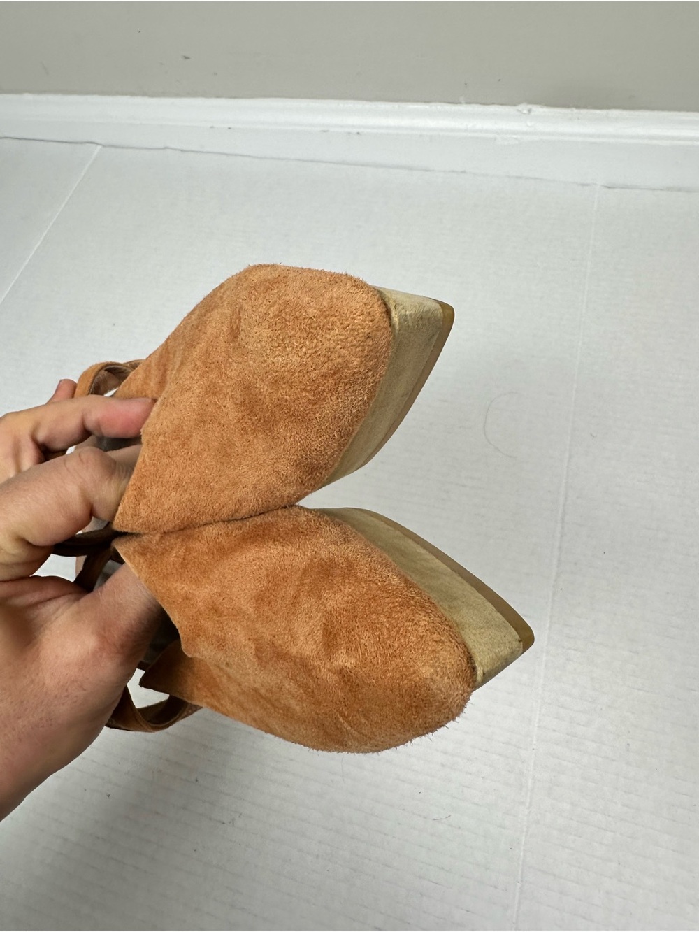 Rachel Comey Suede Level Clog-inspired Slingback Shoe in Blush Size 7.0 - Picture 9 of 16